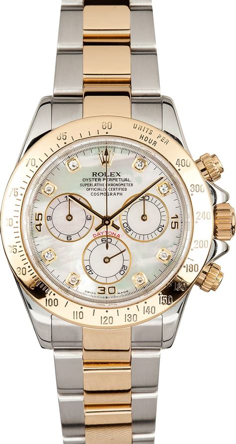 rolex daytona white gold mother of pearl dial price|Rolex daytona 116523 price.